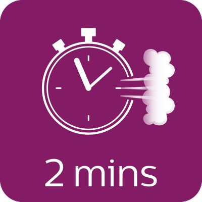 Ready to use in 2 minutes with unlimited refill