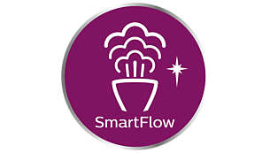 Piastra SmartFlow riscaldata per evitare la comparsa di punti bagnati