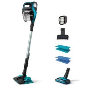 SpeedPro Max Aqua Aspirateur &agrave; balai sans fil avec fonction nettoyage