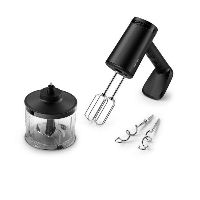 Batidora de mano de cocina potente y versátil 2 en 1