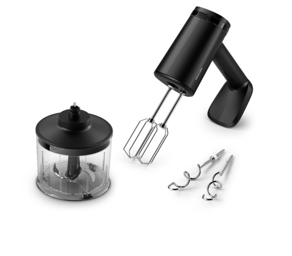 Batidora de mano de cocina potente y versátil 2 en 1