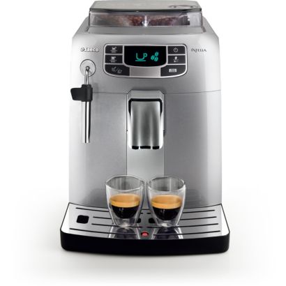 Espresso in kava s pritiskom na gumb