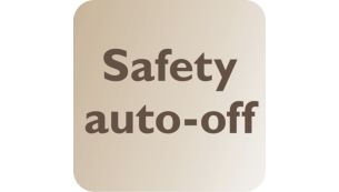 Schaltet automatisch aus für mehr Sicherheit und geringeren Energieverbrauch