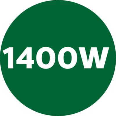 Puissant moteur de 1 400 W