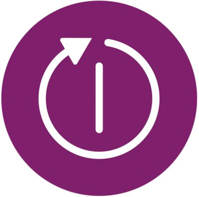 Automatic shut-off when iron is left unattended
