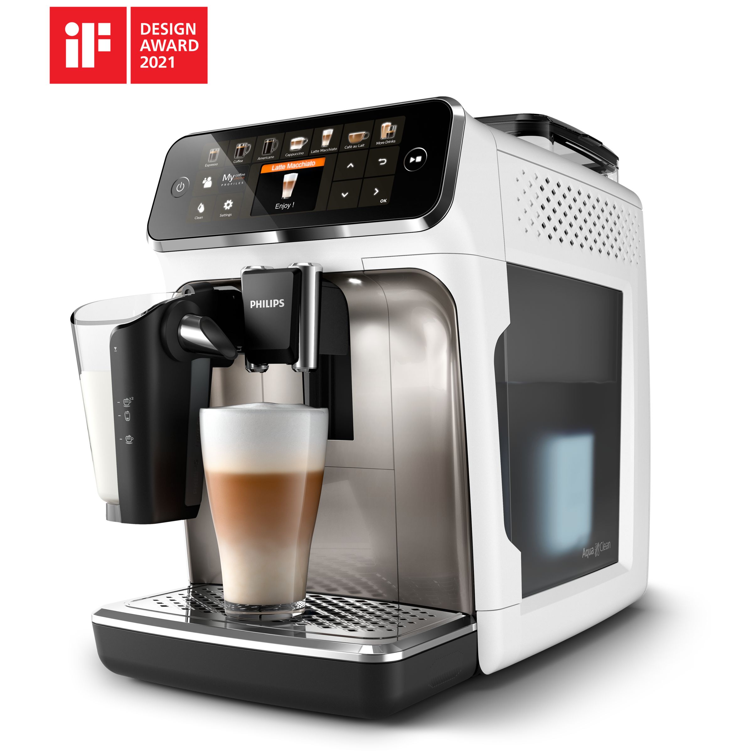 Philips Series 5400 LatteGo - Plně Automatický Kávovar - EP5443/90