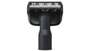 La mini-brosse Turbo est idéale pour éliminer les poils d'animaux.