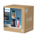 Velvety frozen fruit smoothies with auto-cleaning