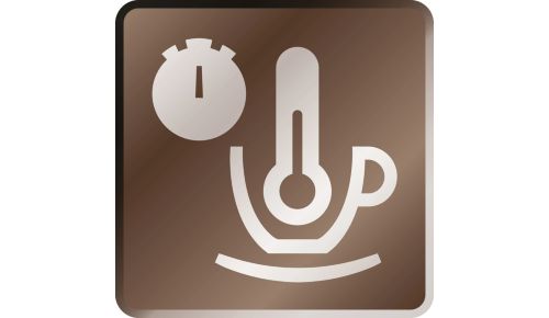Enjoy hot coffee in no time with the Quick Heat Boiler