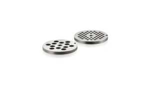 Higiēniski nerūsējošā tērauda diski malšanai (5 mm un 8 mm).