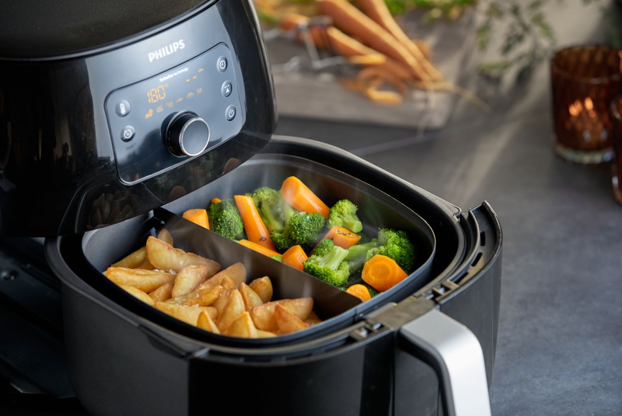 Philips Airfryer XXL (HD9650/90): Freidora de Aire para Cocinar Grandes Cantidades de Manera Saludable