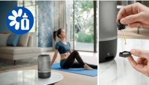 Lis&auml;&auml; haluamasi eteerinen &ouml;ljy ja nauti rauhoittavasta aromaterapiasta