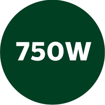 Powerful 750W motor tested for high endurance
