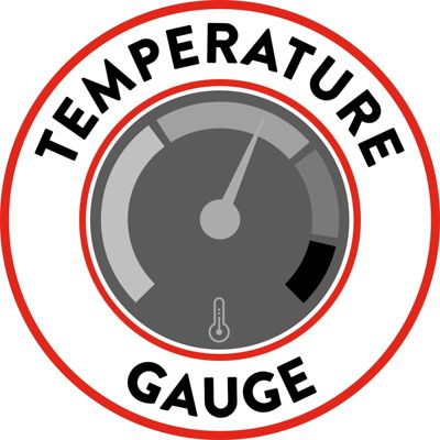 Temperatuurmeter van boiler voor volledige controle