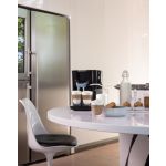 Šviežias pienas ir net dvi kapučino kavas vienu metu!