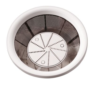 Daugiau sulčių su smulkaus tinklelio filtru