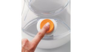 Montage et démontage d'une simple pression sur le bouton Click & Go