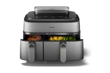 Teplovzdušná fritéza s dvojitým košom