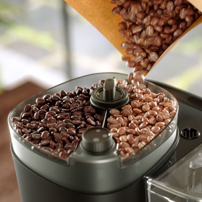 Coffee maker with bean grinder best sale