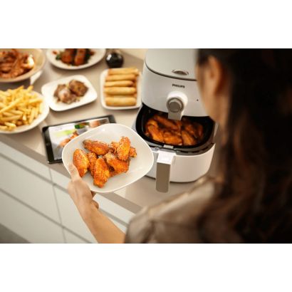 Great tasting fries with up to 75% less fat*
