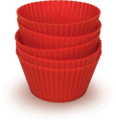 Pieci Airfryer kvalitātes silikona mafinu groziņi