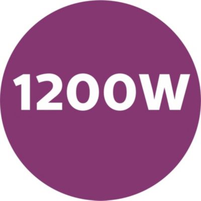 Plancha de vapor de 1200 W con depósito de agua de 150 ml