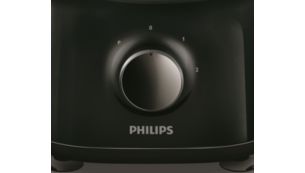 2 speed settings and pulse for maximum control