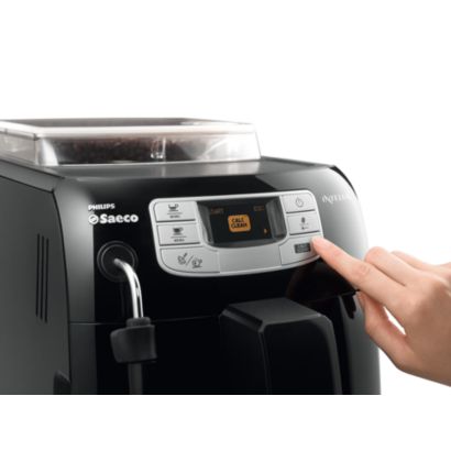 Expresso e café com um único toque