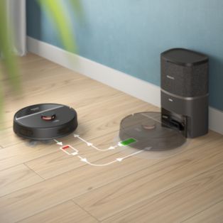 Robot aspiration et lavage