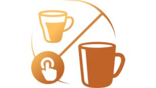 En kop eller et krus Senseo&reg;-kaffe p&aring; mindre end et minut