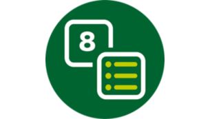 8&nbsp;программ для разных ингредиентов и типов приготовления