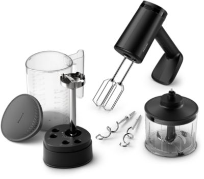 Philips Philips Philips 5000-serie Krachtige handmixer van 500W HR3781/20 aanbieding