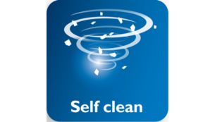 Self Clean voor effectieve kalkverwijdering