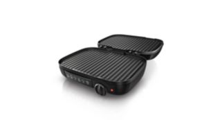 Double grilling positions: table & contact grill