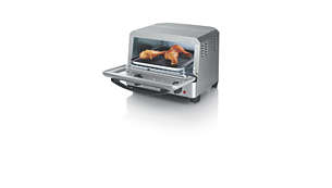 Ampia griglia da forno quadrata con rivestimento antiaderente (230 x 230 mm)