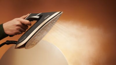 Vapor potente para remoção de vincos