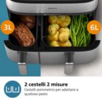 Cuoci diversi ingredienti in 3 modi contemporaneamente