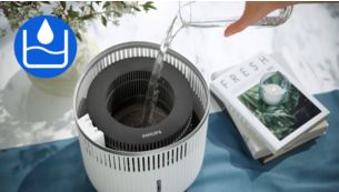 Preprosto polnjenje: posoda za vodo, ki se polni od zgoraj