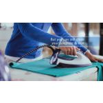 Carefree ironing, no setting required