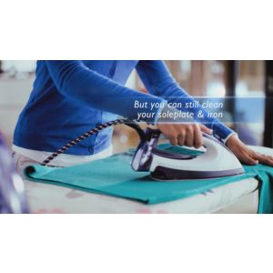 Carefree ironing, no setting required