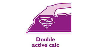 Calc Clean schützt Ihr Bügeleisen gegen Kalkablagerungen.