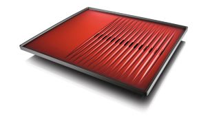 Rillet og glat grillplade til lynstegning, grilning og meget mere