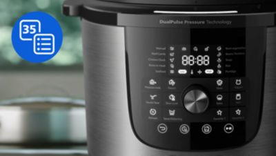 35-в-1 предварително зададени програми за готвене на една ръка разстояние