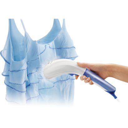 Greitas raukšlių pašalinimas naudojant garus