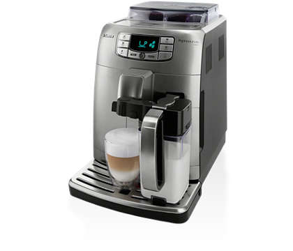 Espresso, cappuccino, latte macchiato à la pression d'un bouton