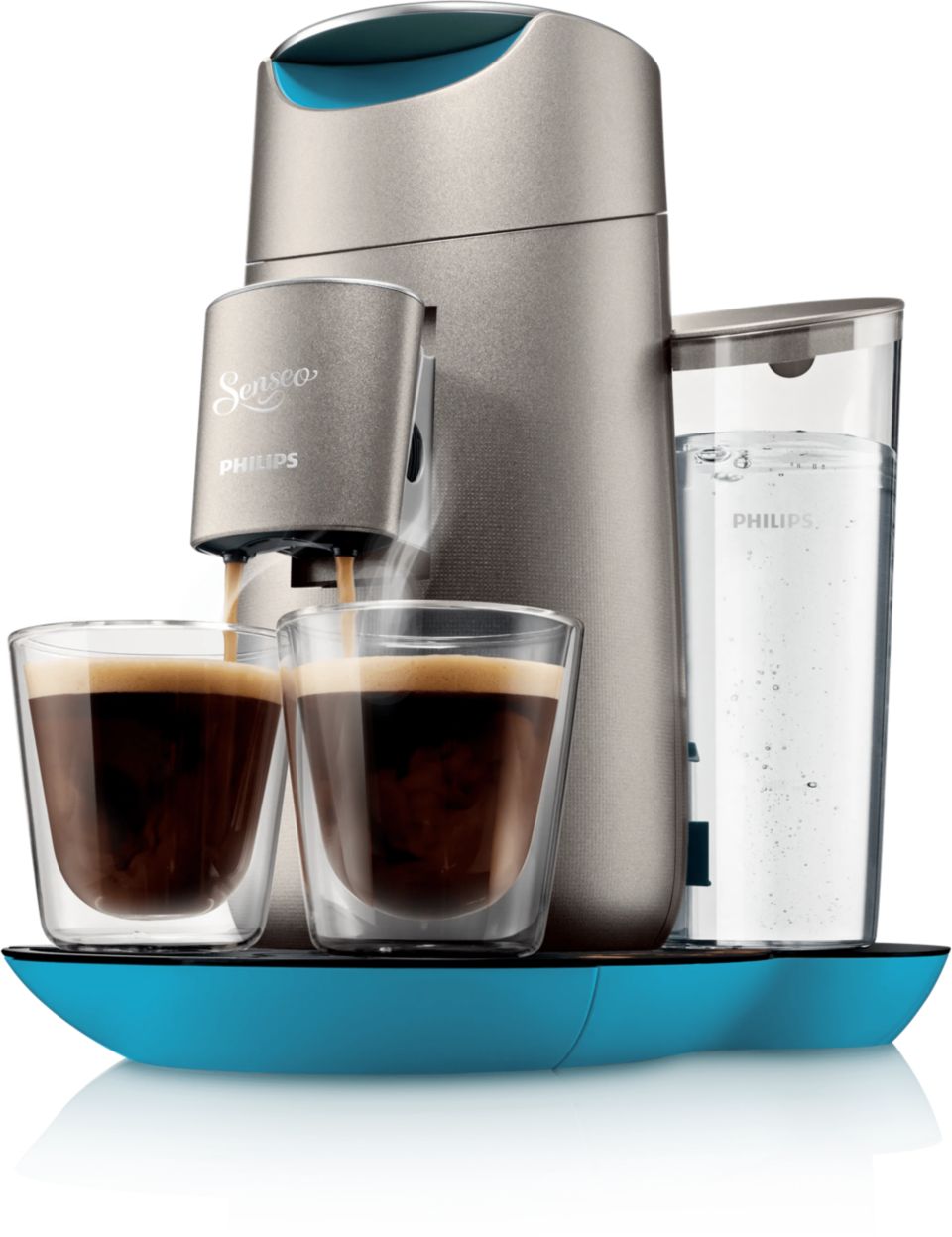 Verrukkelijke koffie met &eacute;&eacute;n druk op de knop