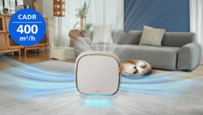 Snažan, čak i u većim prostorijama