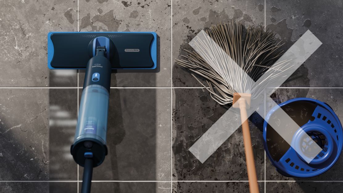 Cordless and easy to use all over the home