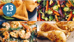 13 elk&eacute;sz&iacute;t&eacute;si m&oacute;d egyetlen gombnyom&aacute;ssal