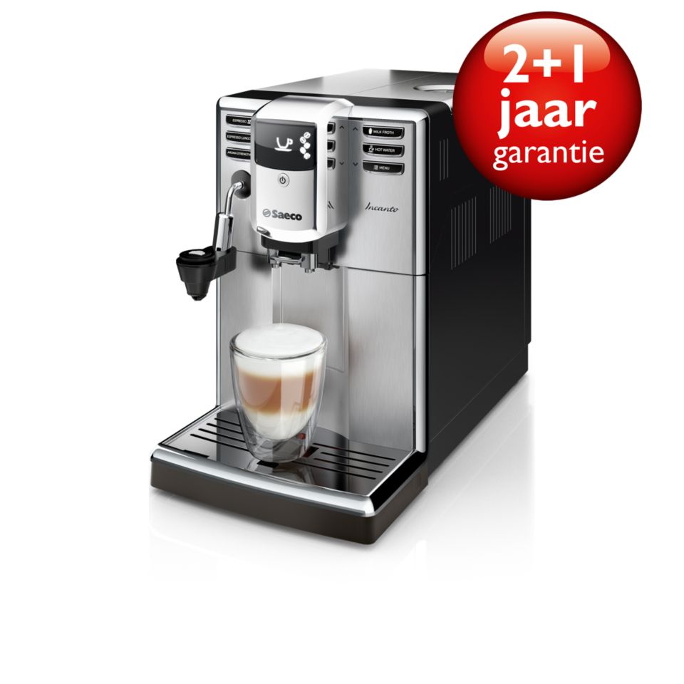 Elegant design. Indrukwekkende koffiekwaliteit.